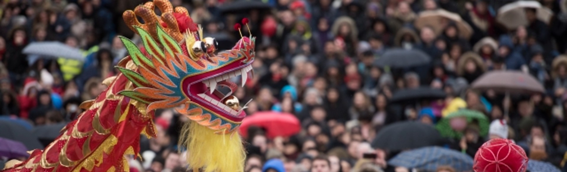 Chinese New Year is celebrated in London.