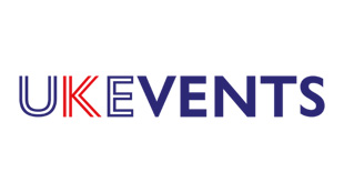 UK Events logo on white background. 