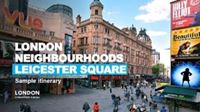 Leicester Square itinerary cover.
